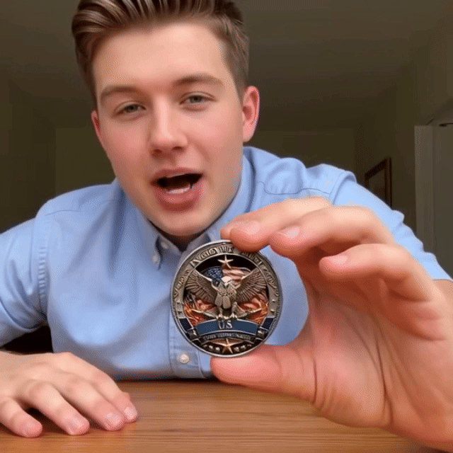 🔥Last Day 60% OFF 🔥 Honor America’s Heroes – 250 Years of Freedom Veteran Tribute Coin